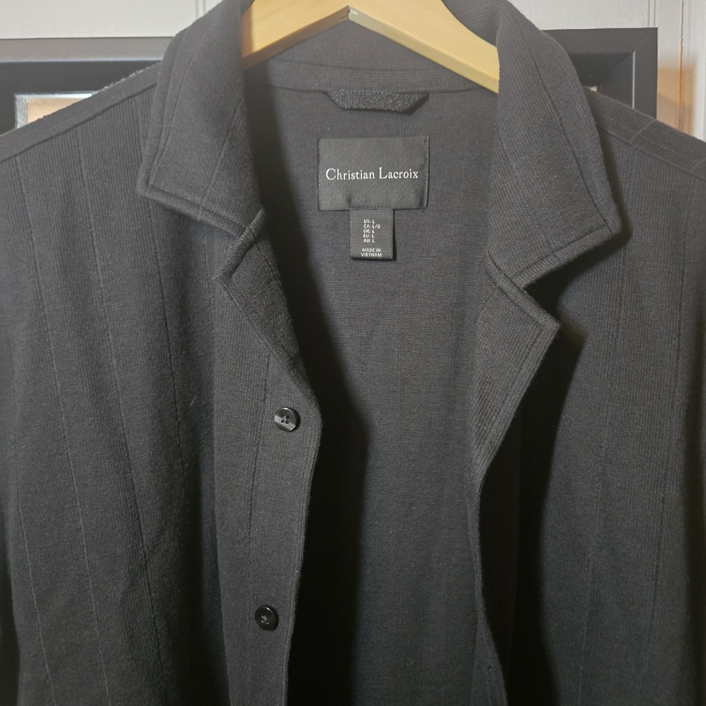 Christian Lacroix Elegant Black Jacket - Picture 2 of 3